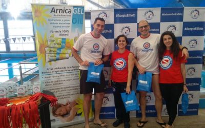 El sábado 12 de Agosto participamos de las competencias de Natación CONTRARELOJ