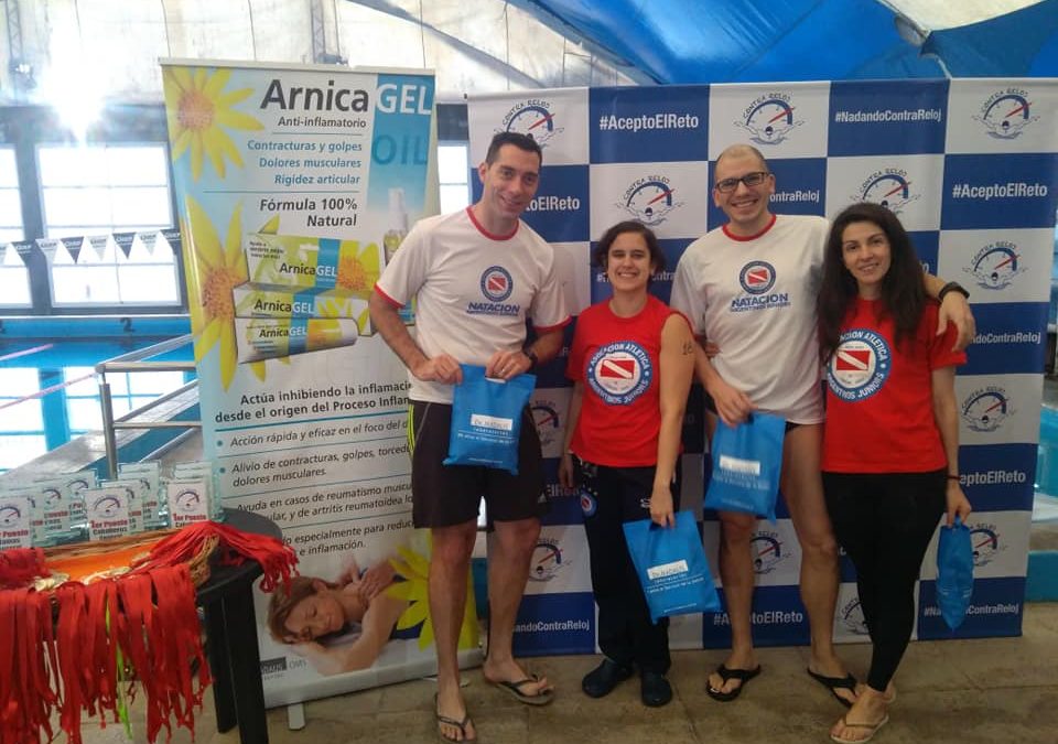 El sábado 12 de Agosto participamos de las competencias de Natación CONTRARELOJ